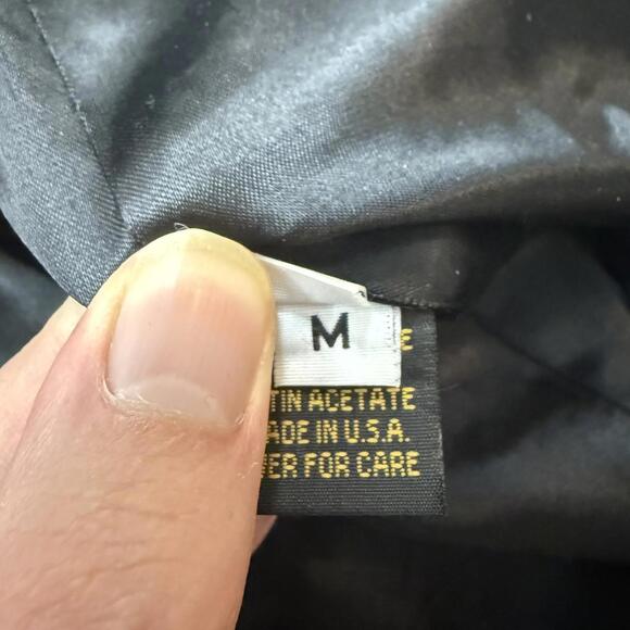 J Percy for Marvin Richards Coat Womens Cashmere Wool Black Full Sz 8 Made USA - Picture 9 of 10